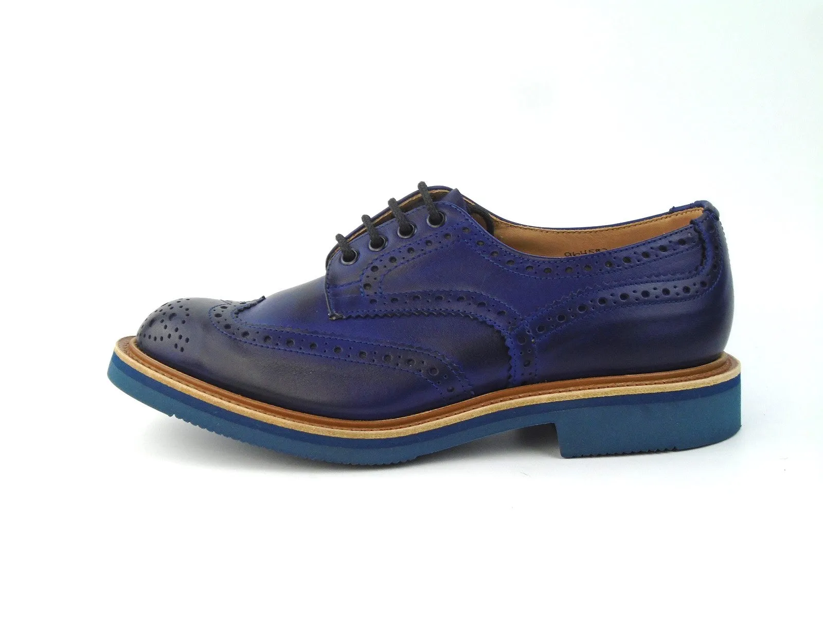 Bourton Country Shoe - Navy Funchal