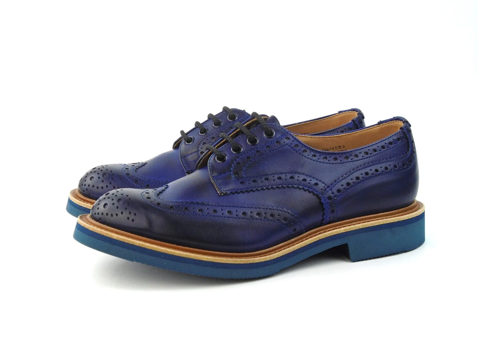 Bourton Country Shoe - Navy Funchal