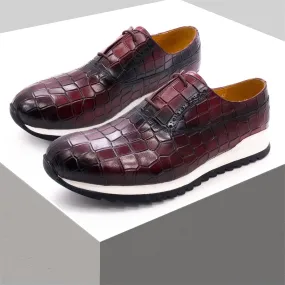 Lightweight Genuine Leather Slip-On Shoes