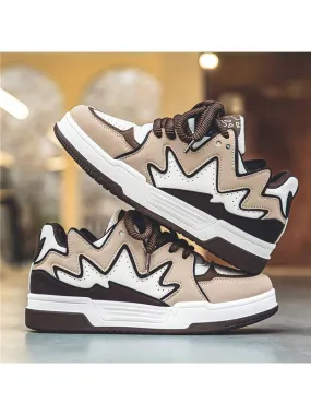 Men's Casual Low-Cut Breathable Chunky Sneakers, Trendy And Lightweight